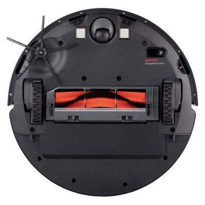xiaomi roborock e5 zwart robotstofzuiger onderkant