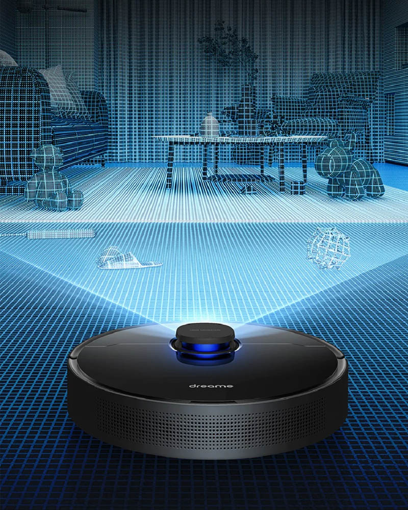xiaomi dreame L10 pro zwart robotstofzuiger navigatie xiaomi dreame L10 pro zwart robotstofzuiger navigatie