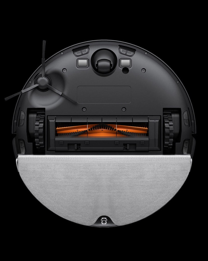xiaomi dreame L10 pro zwart robotstofzuiger onderkant xiaomi dreame L10 pro zwart robotstofzuiger onderkant