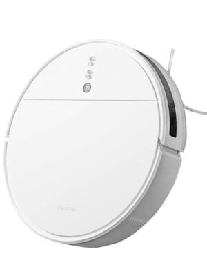 xiaomi dreame F9 wit robotstofzuiger schuin