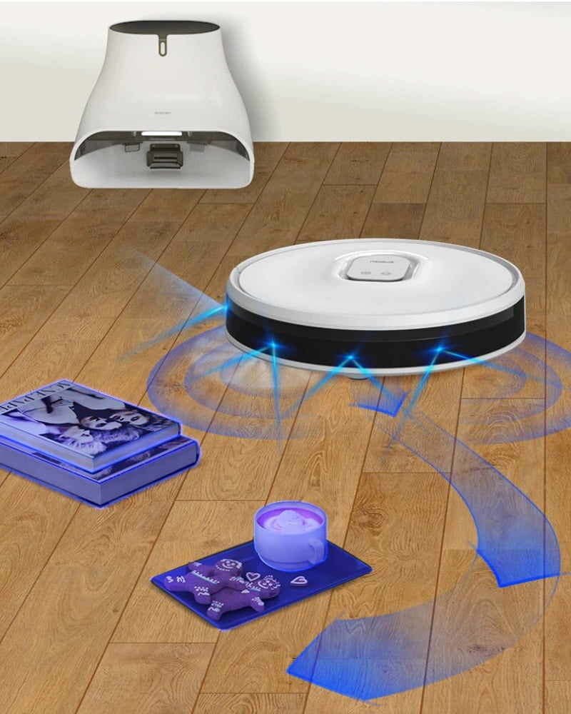 neabot nomo q11 wit robotstofzuiger obstakel herkenning neabot nomo q11 wit robotstofzuiger obstakel herkenning