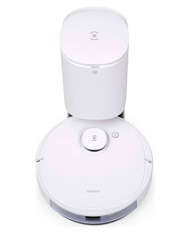 ecovacs deebot n8+ wit robotstofzuiger bovenkant ecovacs deebot n8+ wit robotstofzuiger bovenkant